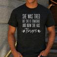 Tenured Professor Women Teacher Tired Tenacious And Tenure Men's Casual T-Shirt Dark Grey Tenured Professor Women Teacher Tired Tenacious And Tenure Men's Casual T-Shirt Dark Grey