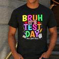 Testing Day Bruh It’s Test Day You Got This Teacher Student Men's Casual T-Shirt Dark Grey Testing Day Bruh It’s Test Day You Got This Teacher Student Men's Casual T-Shirt Dark Grey