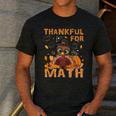 Thankful Math Turkey Teacher Happy Thanksgiving Men's Casual T-Shirt Dark Grey Thankful Math Turkey Teacher Happy Thanksgiving Men's Casual T-Shirt Dark Grey