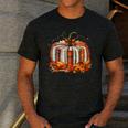 Thanksgiving Book Pumpkin Reading Teachers Fall Lovers Boys Men's Casual T-Shirt Dark Grey Thanksgiving Book Pumpkin Reading Teachers Fall Lovers Boys Men's Casual T-Shirt Dark Grey