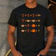 Thanksgiving Order Of Operations Turkey Quiz Math Teacher Men's Casual T-Shirt Dark Grey Thanksgiving Order Of Operations Turkey Quiz Math Teacher Men's Casual T-Shirt Dark Grey