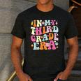 In My Third Grade Era 3rd Grade Era Teacher Back To School Men's Casual T-Shirt Dark Grey In My Third Grade Era 3rd Grade Era Teacher Back To School Men's Casual T-Shirt Dark Grey