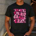 In My Third Grade Era Teachers Women Back To School Girls Men's Casual T-Shirt Dark Grey In My Third Grade Era Teachers Women Back To School Girls Men's Casual T-Shirt Dark Grey
