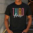 Third Grade Girls Boys Teacher Team 3rd Grade Squad Men's Casual T-Shirt Dark Grey Third Grade Girls Boys Teacher Team 3rd Grade Squad Men's Casual T-Shirt Dark Grey