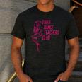 Tired Dance Teachers Club Dance Lover Men's Casual T-Shirt Dark Grey
