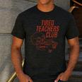 Tired Teachers Club Men's Casual T-Shirt Dark Grey Tired Teachers Club Men's Casual T-Shirt Dark Grey