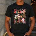 Tis The Season For Inclusion Christmas Sped Teacher Men's Casual T-Shirt Dark Grey Tis The Season For Inclusion Christmas Sped Teacher Men's Casual T-Shirt Dark Grey