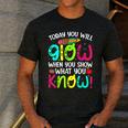 Today You Will Glow When You Show What You Know Teachers Day Men's Casual T-Shirt Dark Grey Today You Will Glow When You Show What You Know Teachers Day Men's Casual T-Shirt Dark Grey