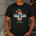 The Toddler Teacher Elf Christmas Matching Family Men's Casual T-Shirt Dark Grey The Toddler Teacher Elf Christmas Matching Family Men's Casual T-Shirt Dark Grey