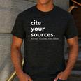 History Teacher Cite Your Sources Men's Casual T-Shirt Dark Grey History Teacher Cite Your Sources Men's Casual T-Shirt Dark Grey