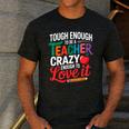 Tough Enough To Be A Teacher Crazy Enough To Love It Men's Casual T-Shirt Dark Grey