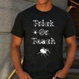 Trick Or Teach Halloween Teacher Shirt Teaching Spider Tee For Men Women Kids Men's Casual T-Shirt Dark Grey