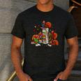 Turkey Reading Books Fall Thanksgiving Teacher Librarian Men's Casual T-Shirt Dark Grey Turkey Reading Books Fall Thanksgiving Teacher Librarian Men's Casual T-Shirt Dark Grey
