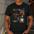 Turkey Thanksgiving Art Teacher Costume Tee For Artists Men's Casual T-Shirt Dark Grey