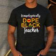 Unapologetic Dope Teacher African American Melanin Men's Casual T-Shirt Dark Grey Unapologetic Dope Teacher African American Melanin Men's Casual T-Shirt Dark Grey