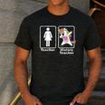 Unicorn History Teacher T-Shirt History Teacher Men's Casual T-Shirt Dark Grey