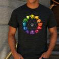 Unique For Artists By ADS Color Wheel Educational Art Teacher Dog Themed Artist Small Men's Casual T-Shirt Dark Grey Unique For Artists By ADS Color Wheel Educational Art Teacher Dog Themed Artist Small Men's Casual T-Shirt Dark Grey