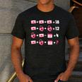 Valentines Day Order Of Operations Valentines Math Teacher Men's Casual T-Shirt Dark Grey Valentines Day Order Of Operations Valentines Math Teacher Men's Casual T-Shirt Dark Grey