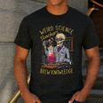Weird Science Skeleton Halloween Teachers Brew Knowledge Men's Casual T-Shirt Dark Grey Weird Science Skeleton Halloween Teachers Brew Knowledge Men's Casual T-Shirt Dark Grey