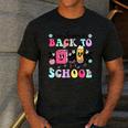 Welcome Back To School 2024 Teachers Students First Day Men's Casual T-Shirt Dark Grey