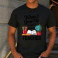When I Grow Up I Want To Be Teacher Kids Men's Casual T-Shirt Dark Grey