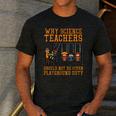 Why Science Teachers Not Given Playground Duty Men Women Men's Casual T-Shirt Dark Grey Why Science Teachers Not Given Playground Duty Men Women Men's Casual T-Shirt Dark Grey