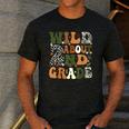 Wild About 2nd Grade Teacher Student First Day Of School Men's Casual T-Shirt Dark Grey Wild About 2nd Grade Teacher Student First Day Of School Men's Casual T-Shirt Dark Grey