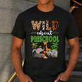 Wild About Preschool Teacher Student Preschool Zoo Safari Men's Casual T-Shirt Dark Grey