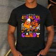 Will Trade Students For Candy Teacher Halloween Men's Casual T-Shirt Dark Grey Will Trade Students For Candy Teacher Halloween Men's Casual T-Shirt Dark Grey