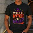 Which Witch Is Which Halloween For Women Men English Teacher Men's Casual T-Shirt Dark Grey Which Witch Is Which Halloween For Women Men English Teacher Men's Casual T-Shirt Dark Grey