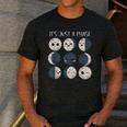 Women Science Teacher Moon Phases Scientist Back To School Men's Casual T-Shirt Dark Grey