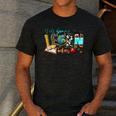 Y'All Gonna LEARN Today Back To School Teacher Appreciation Men's Casual T-Shirt Dark Grey Y'All Gonna LEARN Today Back To School Teacher Appreciation Men's Casual T-Shirt Dark Grey