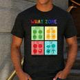 What Zone Are You In How Are You Feeling Teacher Men's Casual T-Shirt Dark Grey What Zone Are You In How Are You Feeling Teacher Men's Casual T-Shirt Dark Grey
