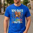 100 Days Of Driving My Teacher Nuts Dabbing Squirrel School Men's Casual T-Shirt Royal Blue 100 Days Of Driving My Teacher Nuts Dabbing Squirrel School Men's Casual T-Shirt Royal Blue