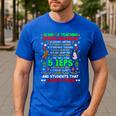 12 Days Of Teaching Special Education IEPS SPED Teacher Xmas Men's Casual T-Shirt Royal Blue 12 Days Of Teaching Special Education IEPS SPED Teacher Xmas Men's Casual T-Shirt Royal Blue