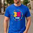 3K Team & Teacher Squad Threes Crew PreK Elementary Team Men's Casual T-Shirt Royal Blue 3K Team & Teacher Squad Threes Crew PreK Elementary Team Men's Casual T-Shirt Royal Blue