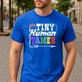 4 Teachers Or Parents Tiny Human Tamer Tee T-Shirt Men's Casual T-Shirt Royal Blue 4 Teachers Or Parents Tiny Human Tamer Tee T-Shirt Men's Casual T-Shirt Royal Blue