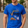 4489 Square Root 67 Math Teacher Halloween Costume Professor Men's Casual T-Shirt Royal Blue 4489 Square Root 67 Math Teacher Halloween Costume Professor Men's Casual T-Shirt Royal Blue