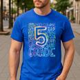 5th Grade Typography Team Fifth Grade Teacher Back To School Men's Casual T-Shirt Royal Blue 5th Grade Typography Team Fifth Grade Teacher Back To School Men's Casual T-Shirt Royal Blue