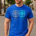 6 7 Science Chemistry Teacher Periodic Table Meme Men's Casual T-Shirt Royal Blue 6 7 Science Chemistry Teacher Periodic Table Meme Men's Casual T-Shirt Royal Blue