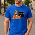 67 Math Teacher Skeleton Halloween Root 4489 Messy Bun Women Men's Casual T-Shirt Royal Blue 67 Math Teacher Skeleton Halloween Root 4489 Messy Bun Women Men's Casual T-Shirt Royal Blue