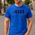 67 Meme Math Teacher 6 7 Halloween Spiders Square Root 4489 Men's Casual T-Shirt Royal Blue 67 Meme Math Teacher 6 7 Halloween Spiders Square Root 4489 Men's Casual T-Shirt Royal Blue