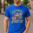 67 Meme Math Teacher Root 4489 Hallothanksmas Six Seven Men's Casual T-Shirt Royal Blue 67 Meme Math Teacher Root 4489 Hallothanksmas Six Seven Men's Casual T-Shirt Royal Blue