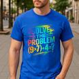 67 Meme PEMDAS Elementary Math Teacher Six Seven Men's Casual T-Shirt Royal Blue 67 Meme PEMDAS Elementary Math Teacher Six Seven Men's Casual T-Shirt Royal Blue