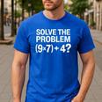67 Meme PEMDAS Math Teacher Brainrot Elementary Joke Men's Casual T-Shirt Royal Blue 67 Meme PEMDAS Math Teacher Brainrot Elementary Joke Men's Casual T-Shirt Royal Blue