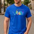 67 Meme Square Root 4489 Slang Math Teacher Tie Dye Men's Casual T-Shirt Royal Blue 67 Meme Square Root 4489 Slang Math Teacher Tie Dye Men's Casual T-Shirt Royal Blue