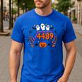 67 Meme Square Root 4489 Teen Six Seven Slang Math Teacher Men's Casual T-Shirt Royal Blue