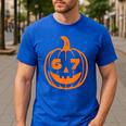 67 Six Seven Halloween Costume For Students Teachers Men's Casual T-Shirt Royal Blue 67 Six Seven Halloween Costume For Students Teachers Men's Casual T-Shirt Royal Blue