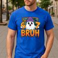 67 Teacher Ghost Six Seven Meme Math Equation Bruh Halloween Men's Casual T-Shirt Royal Blue 67 Teacher Ghost Six Seven Meme Math Equation Bruh Halloween Men's Casual T-Shirt Royal Blue