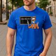 67 Teacher Halloween Skeleton Six Seven Meme Brainrot Math Men's Casual T-Shirt Royal Blue 67 Teacher Halloween Skeleton Six Seven Meme Brainrot Math Men's Casual T-Shirt Royal Blue